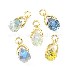 Electroplate Glass Pendants&nbsp;PALLOY-JF05383