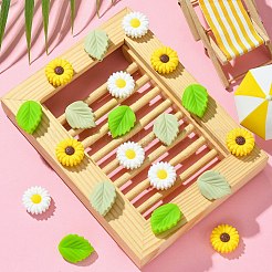 20Pcs 4 Styles Food Grade Eco-Friendly Silicone Focal Beads&nbsp;SIL-CJ0001-21