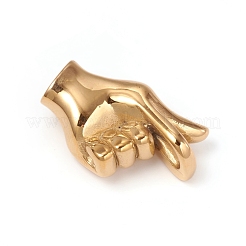 304 Stainless Steel ASL Pendants&nbsp;STAS-I132-03G