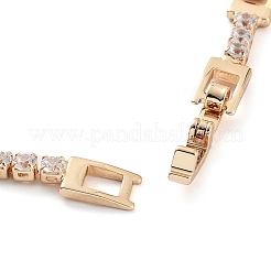 Golden Brass Link Bracelet&nbsp;BJEW-C055-05F-G