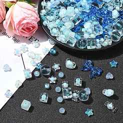 200Pcs 14 Styles Acrylic Beads Mixed Shape&nbsp;OACR-CJ0001-82