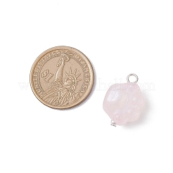 Luminous Acrylic with ABS Plastic Imitation Pearl Pendants&nbsp;PALLOY-JF04499