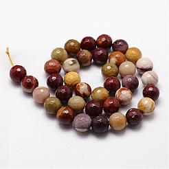 Natural Mookaite Beads Strands&nbsp;G-D840-30-6mm