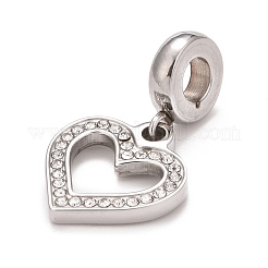 304 Stainless Steel European Dangle Charms&nbsp;STAS-I194-18P