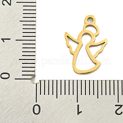 Ion Plating(IP) 201 Stainless Steel Pendants&nbsp;STAS-M015-06G