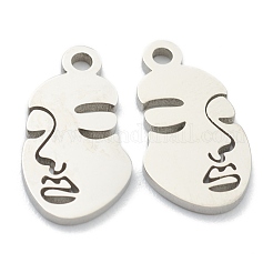 Non-Tarnish 304 Stainless Steel Pendants&nbsp;STAS-P276-01A-P