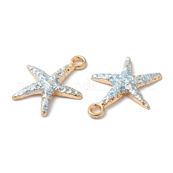 Eco-friendly Alloy Enamel Pendants&nbsp;PALLOY-M212-14G
