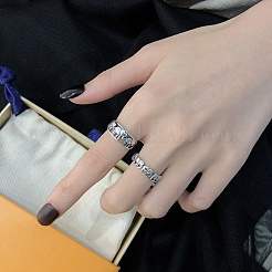Elephant 925 Sterling Silver Adjustable Rings for Men Women&nbsp;STER-G032-03AS