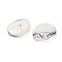 Natural Howlite Pendants&nbsp;G-Z088-02D