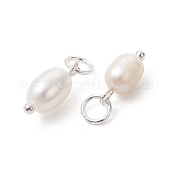 Natural Cultured Freshwater Pearl Pendants&nbsp;PALLOY-JF05443-02