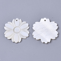 Natural Freshwater Shell Pendants&nbsp;SHEL-N026-31