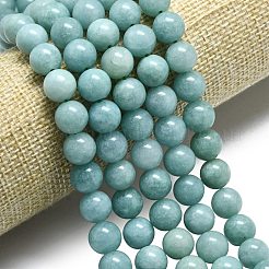 Natural Malaysia Jade Beads Strands&nbsp;G-L645-A01-10mm-25