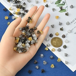 600PCS 6Colors Iron Bead Caps&nbsp;IFIN-YW0003-06