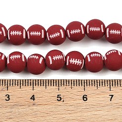Handmade Polymer Clay Beads Strands&nbsp;PY-CBAEC33-01J