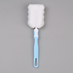 Sponge Bottle Brush with Plastic Handle&nbsp;AJEW-WH0481-478