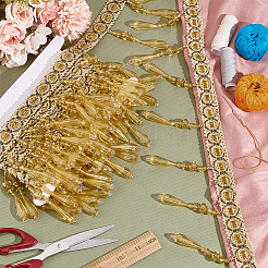 5.6~5.7M Polyester Fringe Lace Trims&nbsp;SRIB-GA0001-06