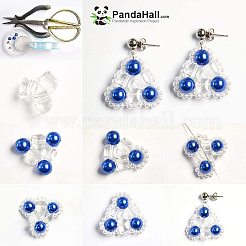 304 Stainless Steel Stud Earring Findings&nbsp;STAS-PH0018-68P