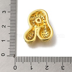 Brass with Cubic Zirconia Pendants&nbsp;KK-Q818-02R-G
