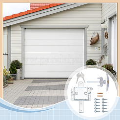 2 Sets 2 Styles Iron Garage Door Slide Lock&nbsp;FIND-TW0001-03