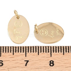 304 Stainless Steel Pendants&nbsp;STAS-P445-04G