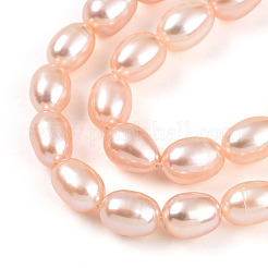 Natural Cultured Freshwater Pearl Beads Strands&nbsp;PEAR-N012-AA-02