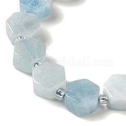 Natural Aquamarine Beads Strands&nbsp;G-P534-A08-02
