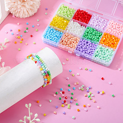 180G 12 Colors Baking Paint Glass Seed Beads&nbsp;SEED-TA0001-55