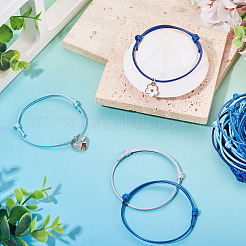 60Pcs 4 Colors Korean Waxed Polyester Cord Bracelet Making&nbsp;AJEW-CW0001-07