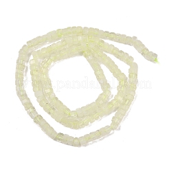 Natural Lemon Quartz(Heated) Beads Strands&nbsp;G-G345-C02-2x4mm