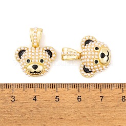 ABS Imitation Pearl Pendants&nbsp;KK-E108-09G
