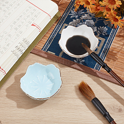 2Pcs 2 Colors Porcelain Brush Holder&nbsp;OFST-PH0001-06B