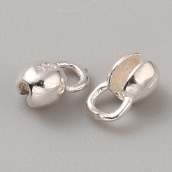 925 Sterling Silver Bead Tips&nbsp;FIND-WH0422-44A