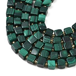 Natural Malachite Beads Strands&nbsp;G-G053-B25-03
