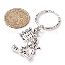 Tibetan Style Alloy Keychain&nbsp;KEYC-JKC00705-02