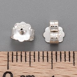 925 Sterling Silver Friction Ear Nuts&nbsp;X-STER-L063-09S