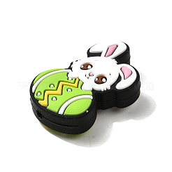 Easter Themed Silicone Focal Beads&nbsp;SIL-L006-A02