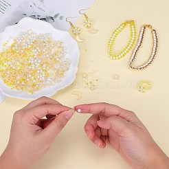 2 Bag Glass & Seed Beads&nbsp;GLAA-SZC0001-94A