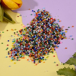 160G 8 Style Glass Seed Beads&nbsp;SEED-SZ0001-009