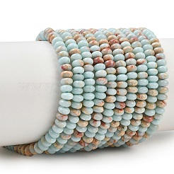 Synthetic Aqua Terra Jasper  Beads Strands&nbsp;X-G-S366-102A