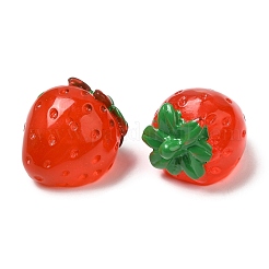 Semi-stereoscopic Transparent Resin Cabochons&nbsp;RESI-G072-01C
