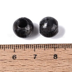 Natural Larvikite European Beads&nbsp;G-Q607-02T