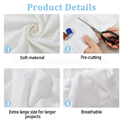 3M Polyester Fiber Fabric&nbsp;AJEW-DR0002-92
