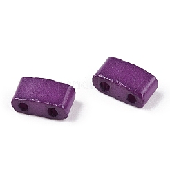 2-Hole Baking Paint Glass Seed Beads&nbsp;SEED-S023-17B-32