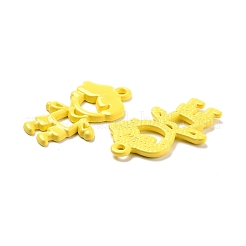Spray Painted Alloy Pendant&nbsp;PALLOY-Z014-01A