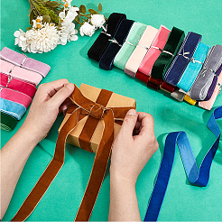 30Pcs Velvet Ribbon&nbsp;OCOR-WH20015-22B