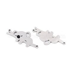 304 Stainless Steel Connector Charms&nbsp;STAS-T070-12P