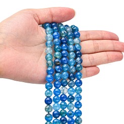 Natural Agate Bead Strands&nbsp;X-G-K166-07F-8mm-06