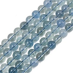 Natural Blue Fluorite Beads Strands&nbsp;GG-CBAF158-6mm