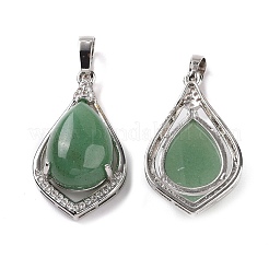Natural Green Aventurine Pendants&nbsp;G-H283-04P-21