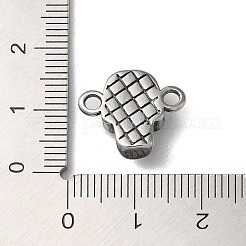 Tibetan Style 304 Stainless Steel Connector Charms&nbsp;STAS-D014-25AS